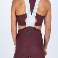 Zoot Sports CYCLE BIBS Women's Elite Cycle Bib - Burgundy