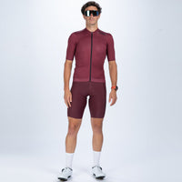 Zoot Sports CYCLE JERSEYS Men's Elite Cycle Aero Jersey - Burgundy