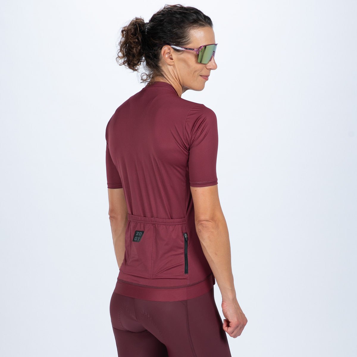 Zoot Sports CYCLE JERSEYS Women's Elite Cycle Aero Jersey - Burgundy