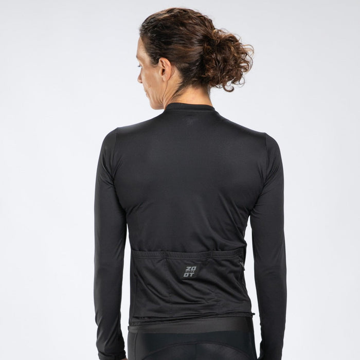 Zoot Sports CYCLE JERSEYS Women's Elite Cycle Ls Aero Jersey - Jet Black
