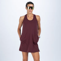 Zoot Sports LIFESTYLE Women's Elite Party Dress - Burgundy