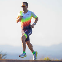 Zoot Sports TRI RACESUITS Men's Ltd Tri Aero Fz Racesuit - Costa Del Sol