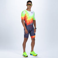 Zoot Sports TRI RACESUITS Men's Ltd Tri Aero Fz Racesuit - Costa Del Sol