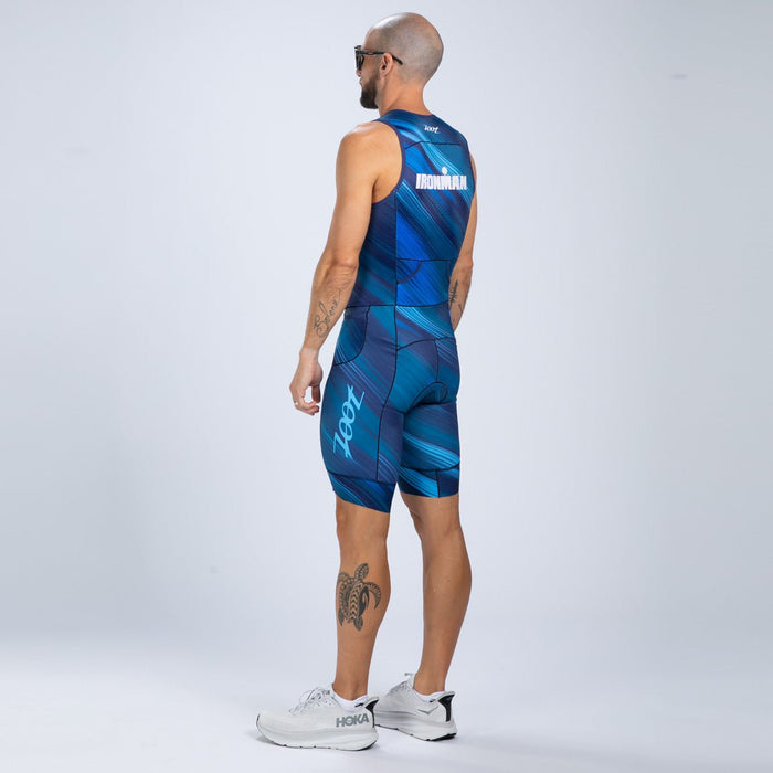 Zoot Sports TRI RACESUITS Men's Ltd Tri Aero Slvs Fz Racesuit - IM Heat
