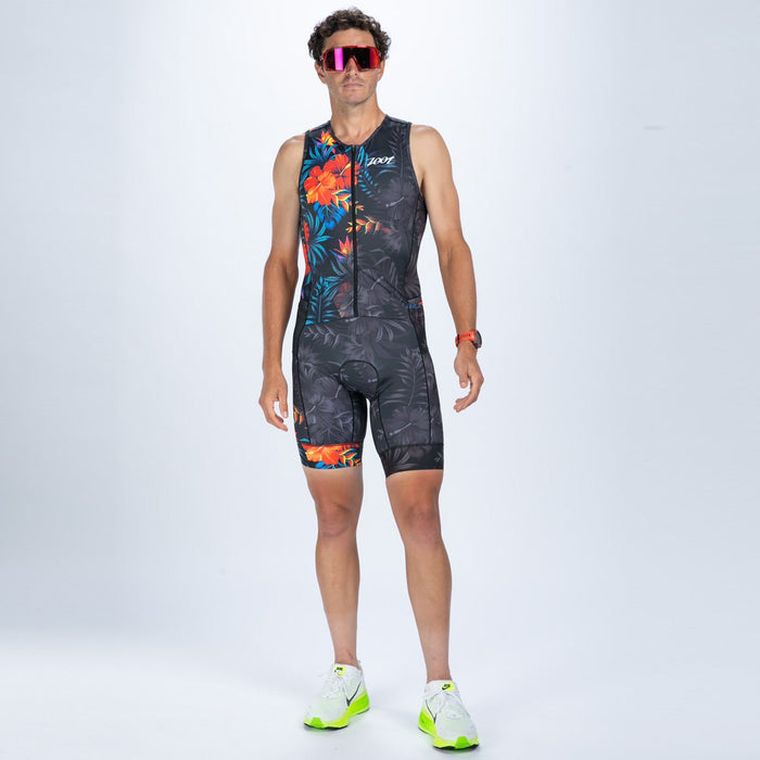 Zoot Sports TRI RACESUITS Men's Ltd Tri Aero Slvs Fz Racesuit - King Kam