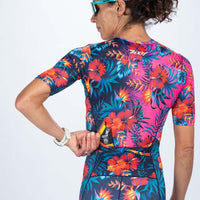 Zoot Sports TRI RACESUITS Women's Ltd Tri Aero Fz Racesuit - Queen K
