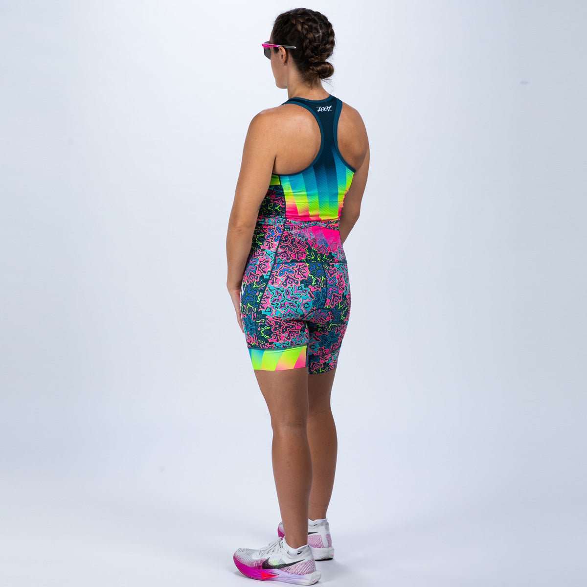 Zoot Sports TRI RACESUITS Women's Ltd Tri Slvs Fz Racesuit - Costa Del Sol