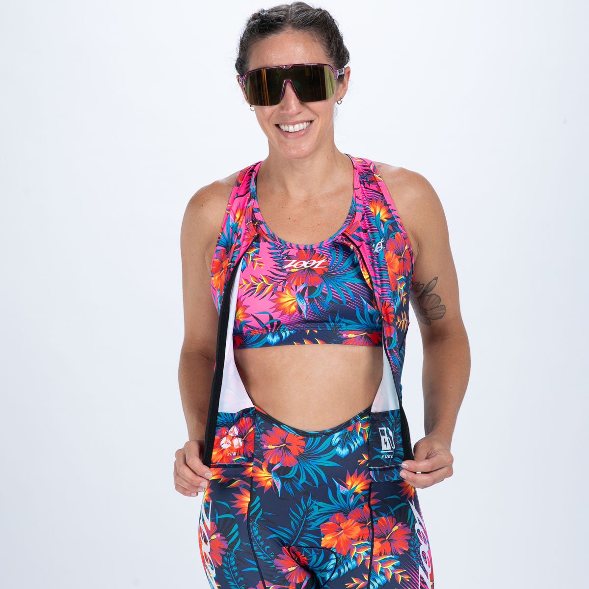 Zoot Sports TRI RACESUITS Women's Ltd Tri Slvs Fz Racesuit - Queen K