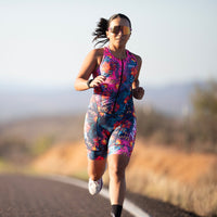 Zoot Sports TRI RACESUITS Women's Ltd Tri Slvs Fz Racesuit - Queen K