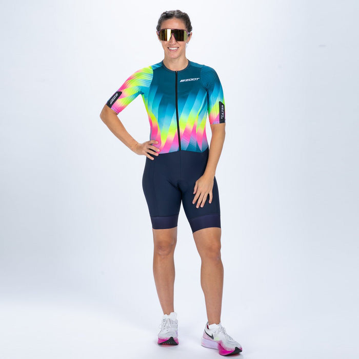 Zoot Sports TRI RACESUITS Women's Ultra Tri P1 Racesuit - Costa Del Sol