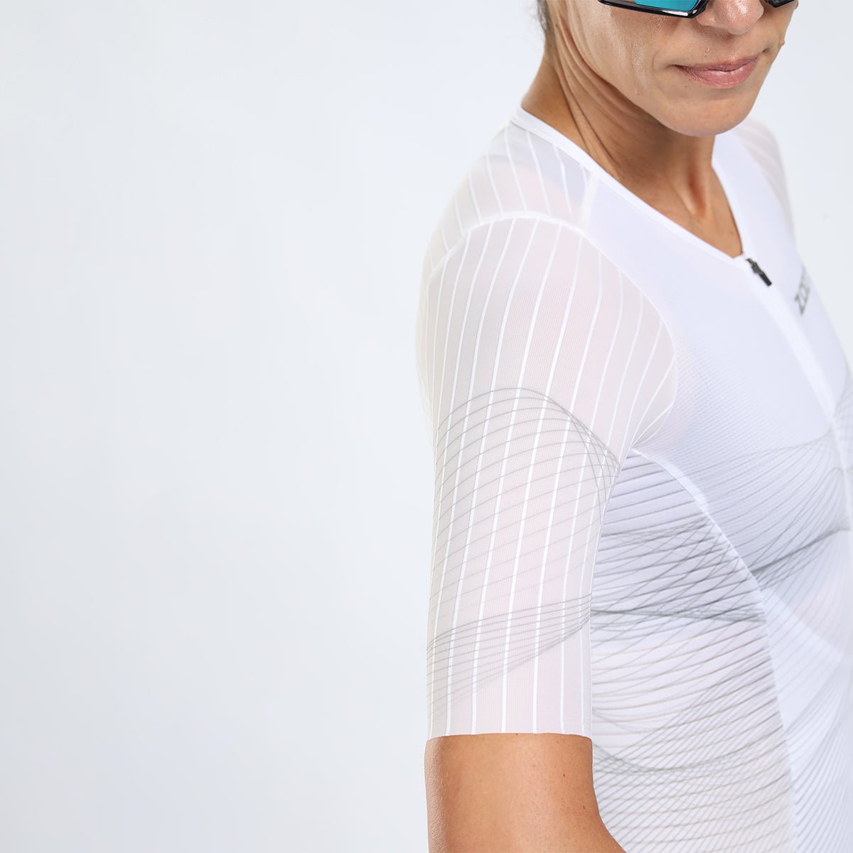 Zoot Sports TRI RACESUITS Women's Ultra Tri P1x Racesuit - Hyperwhite