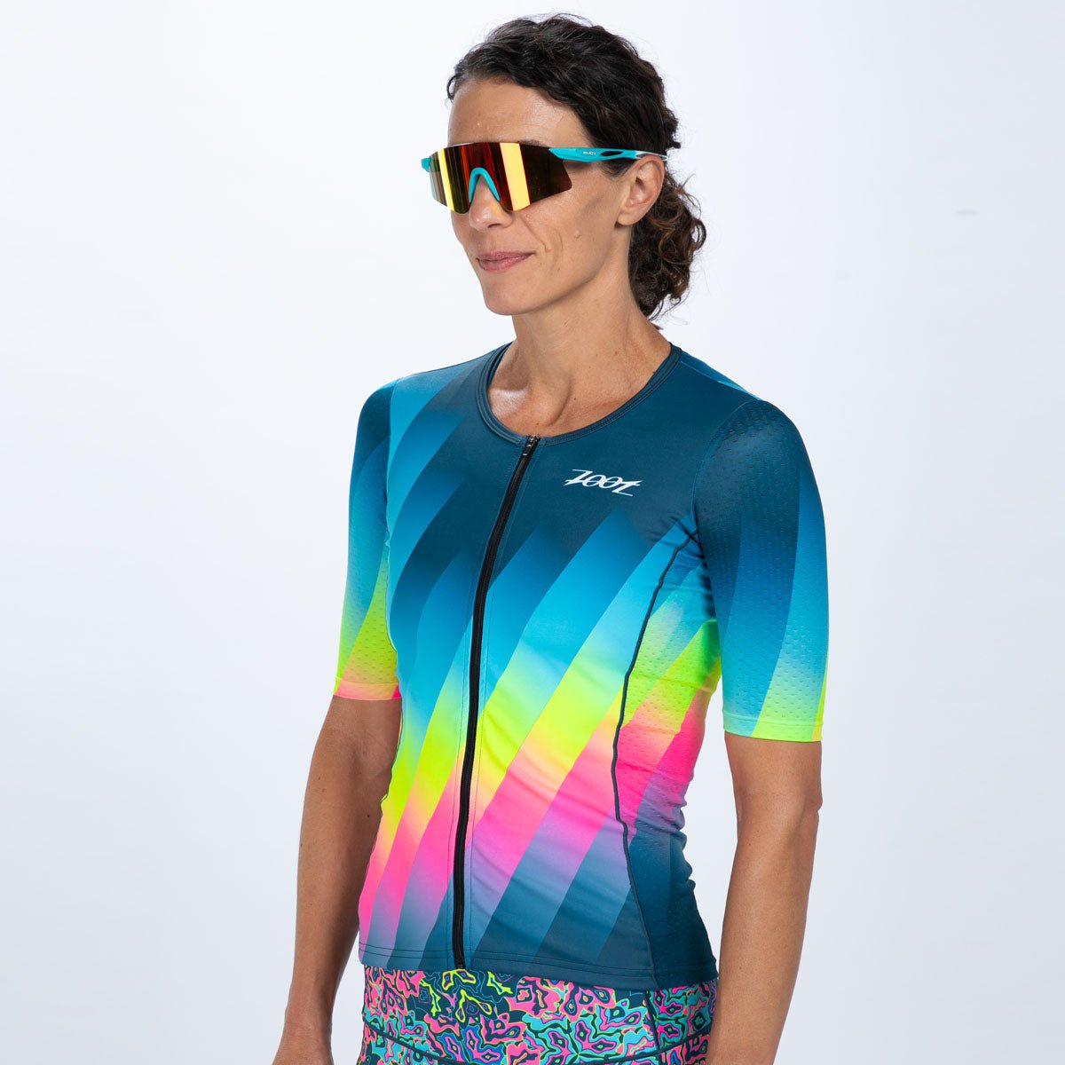 Zoot Sports TRI TOPS Women's Ltd Tri Aero Jersey - Costa Del Sol