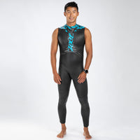 Zoot Sports WETSUITS Men's Manta Sleeveless Wetsuit - Marine Blue