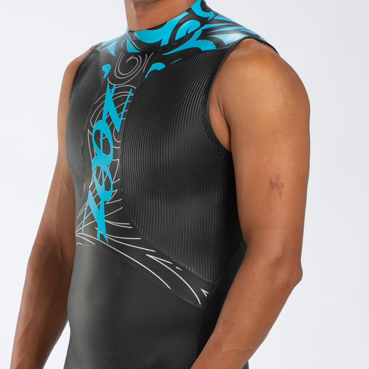 Zoot Sports WETSUITS Men's Manta Sleeveless Wetsuit - Marine Blue